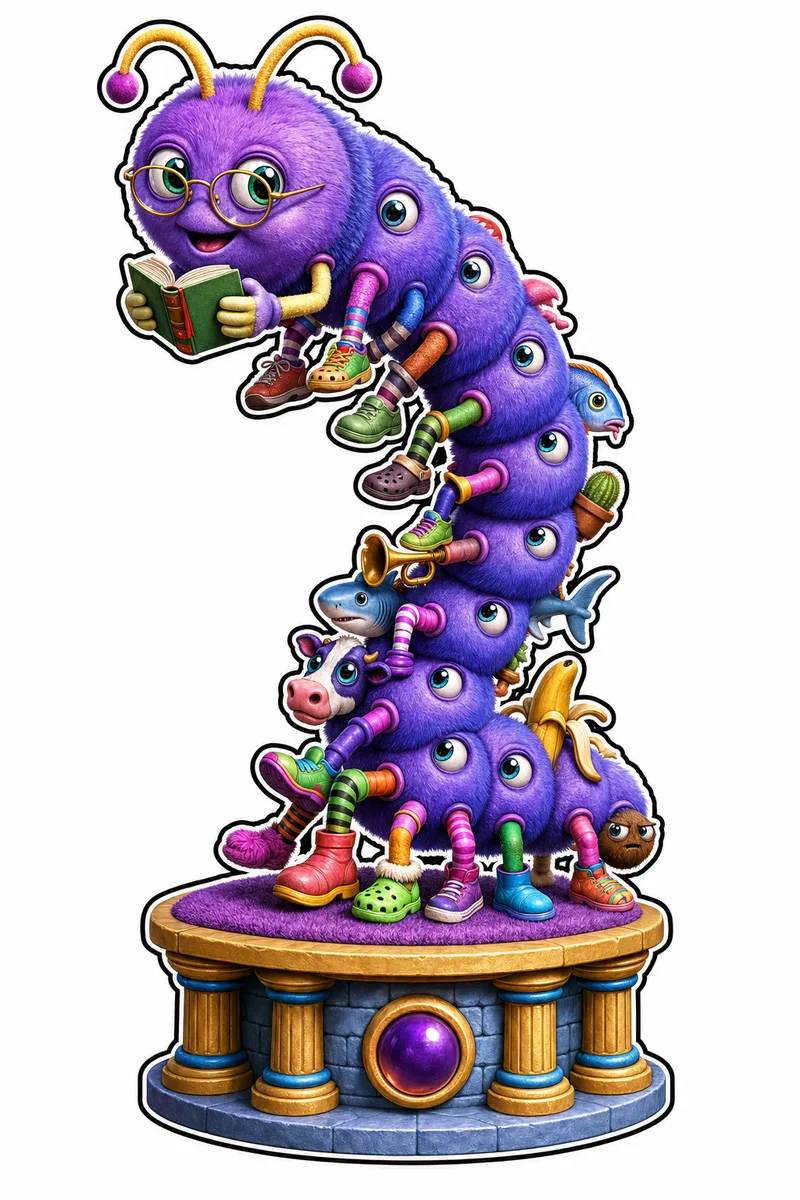 Centimaw — Gen 1 Epic MonsterCam monster reference art