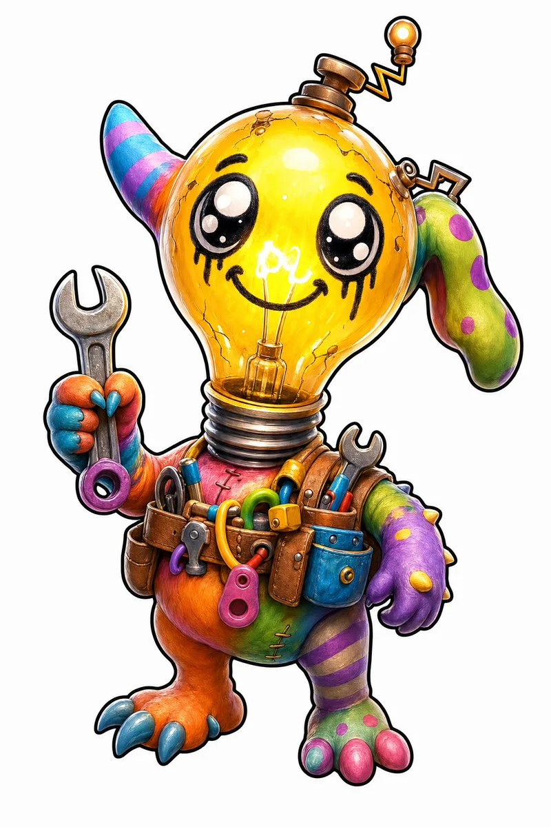 Engibulb — Gen 1 Rare MonsterCam monster reference art