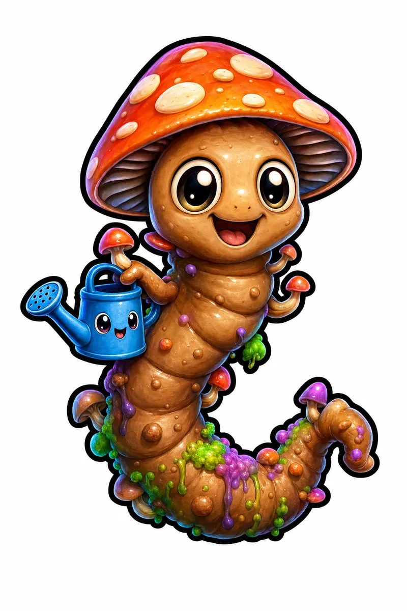 Grubgrove — Gen 1 Rare MonsterCam monster reference art